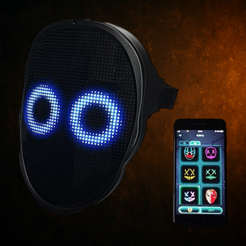 Masque LEDYLI — 100% personnalisable via appli