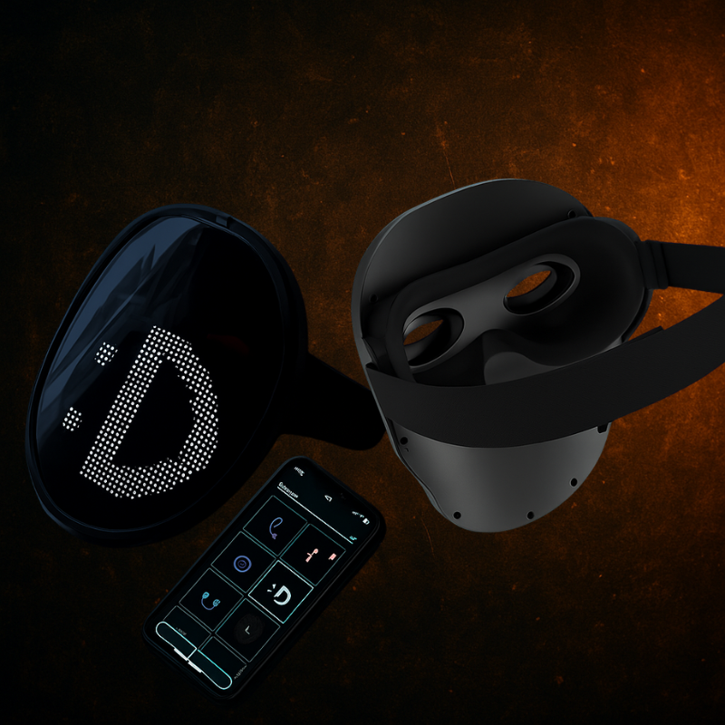 Masque LEDYLI — 100% personnalisable via appli